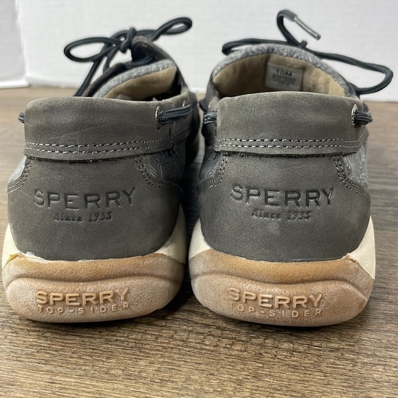Sperry Women’ Top-Sider Intrepid Dark Grey Boat Shoes, size 10 - Picture 6 of 10